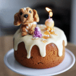 3 Ingredient Dog Cake