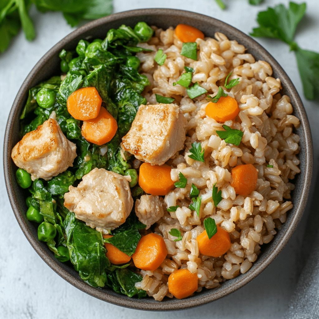lilya blogging Hearty Turkey Brown Rice Bowl cref httpss.m cdbb6221 d057 4309 a537 192f94670b2c 3