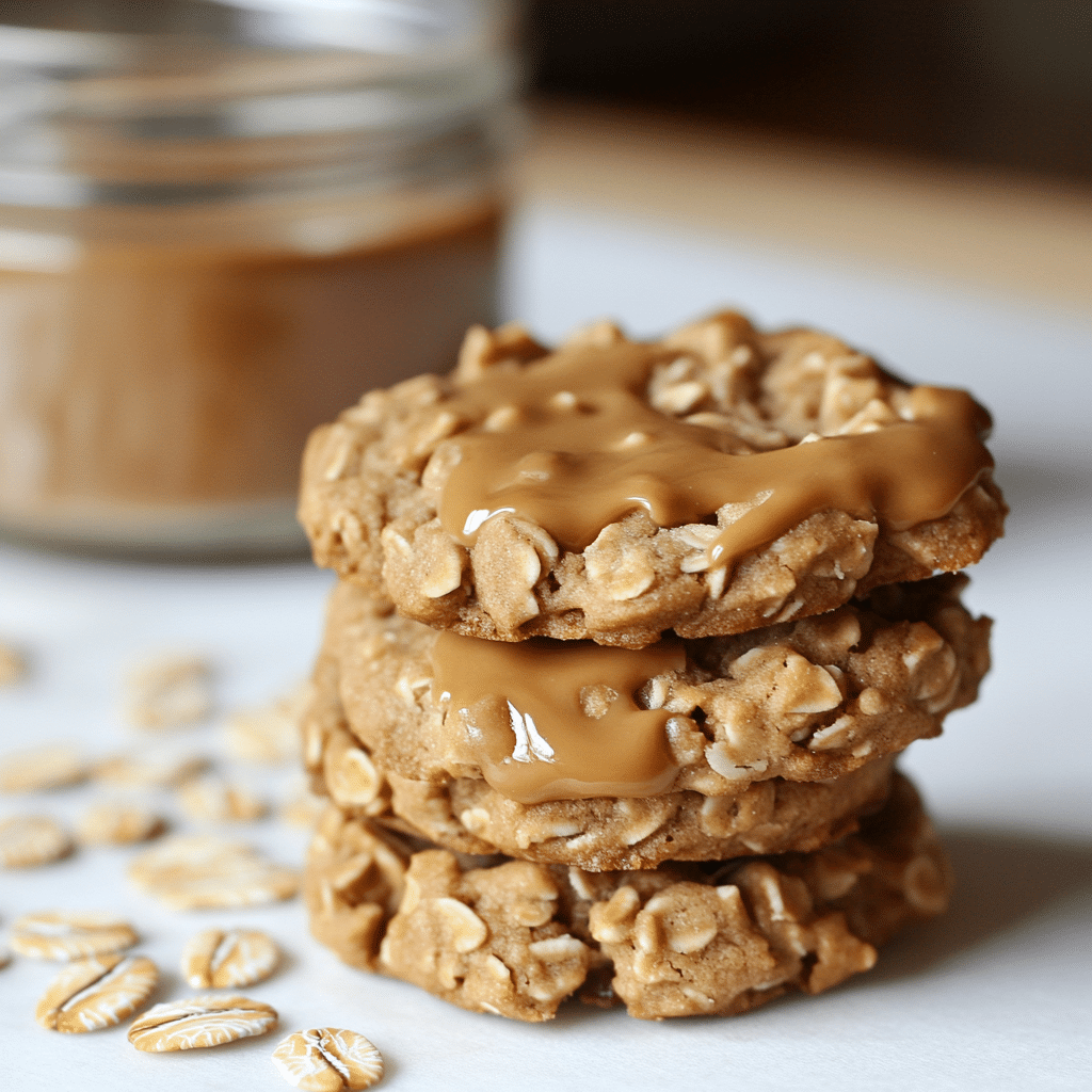 Peanut Butter and Oat Dog Cookies