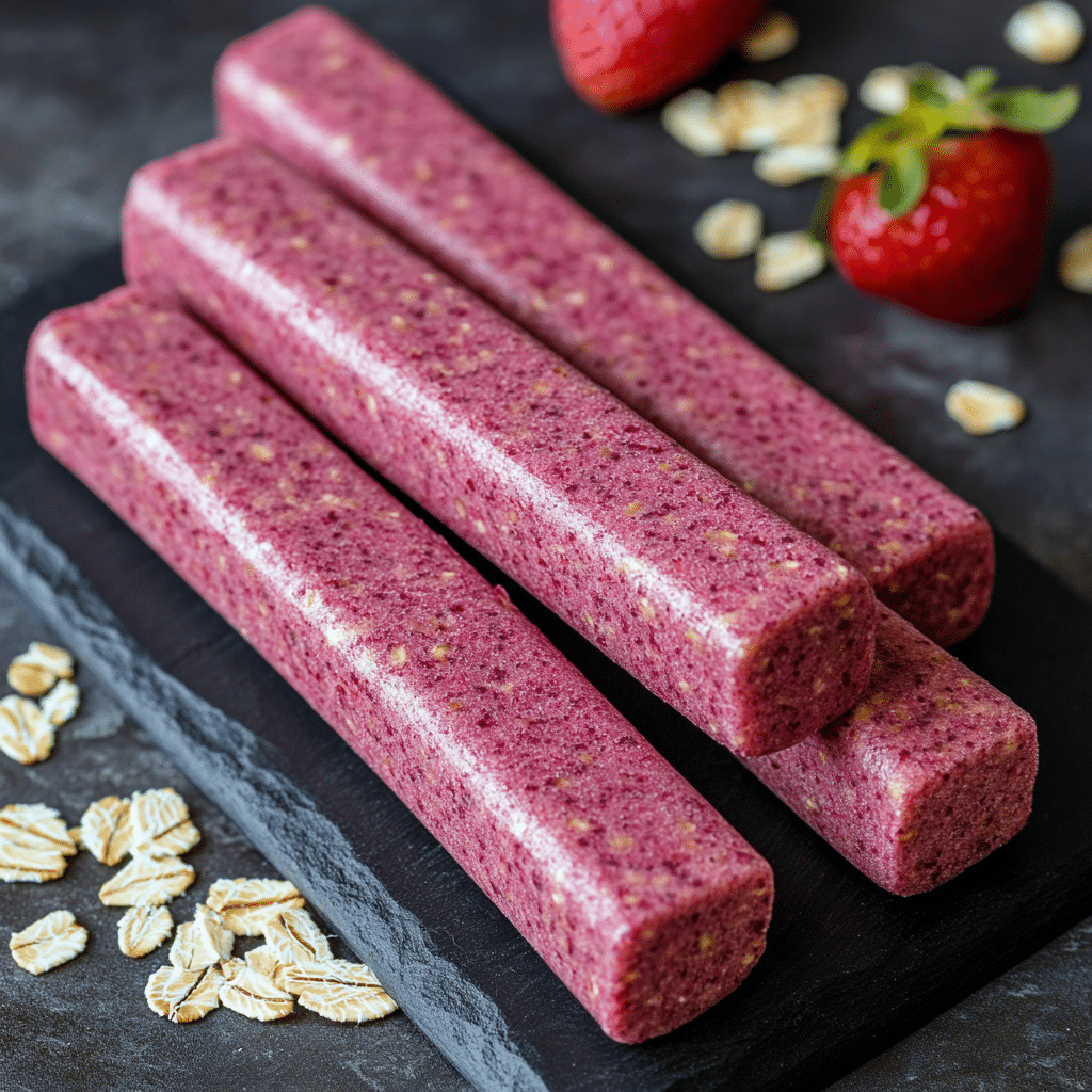 lilya blogging Strawberry Oat Smoothie Sticks Recipe for Dogs 286b1db8 16e1 4e36 a55a 780d2cccc8d2 0