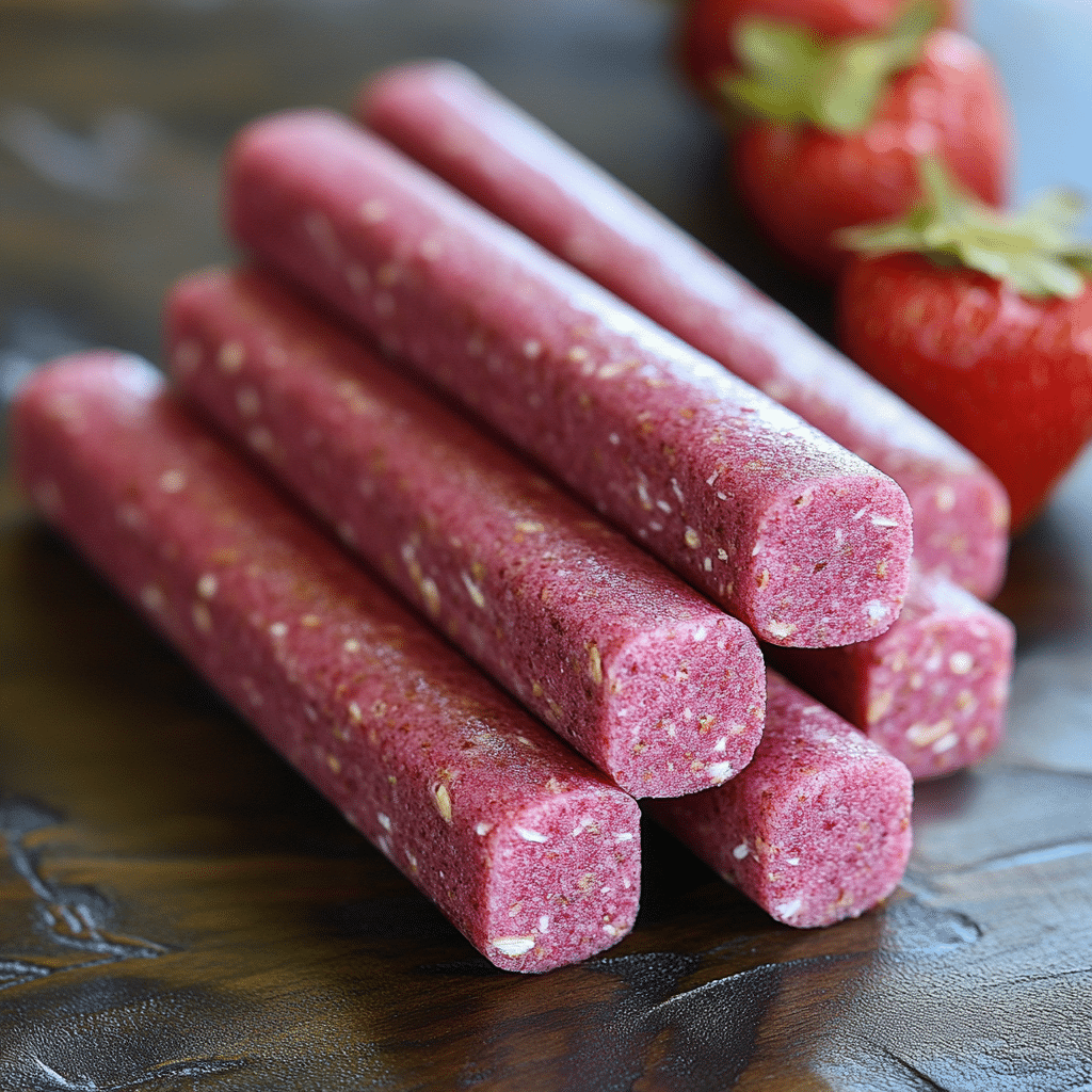 lilya blogging Strawberry Oat Smoothie Sticks Recipe for Dogs 286b1db8 16e1 4e36 a55a 780d2cccc8d2 1