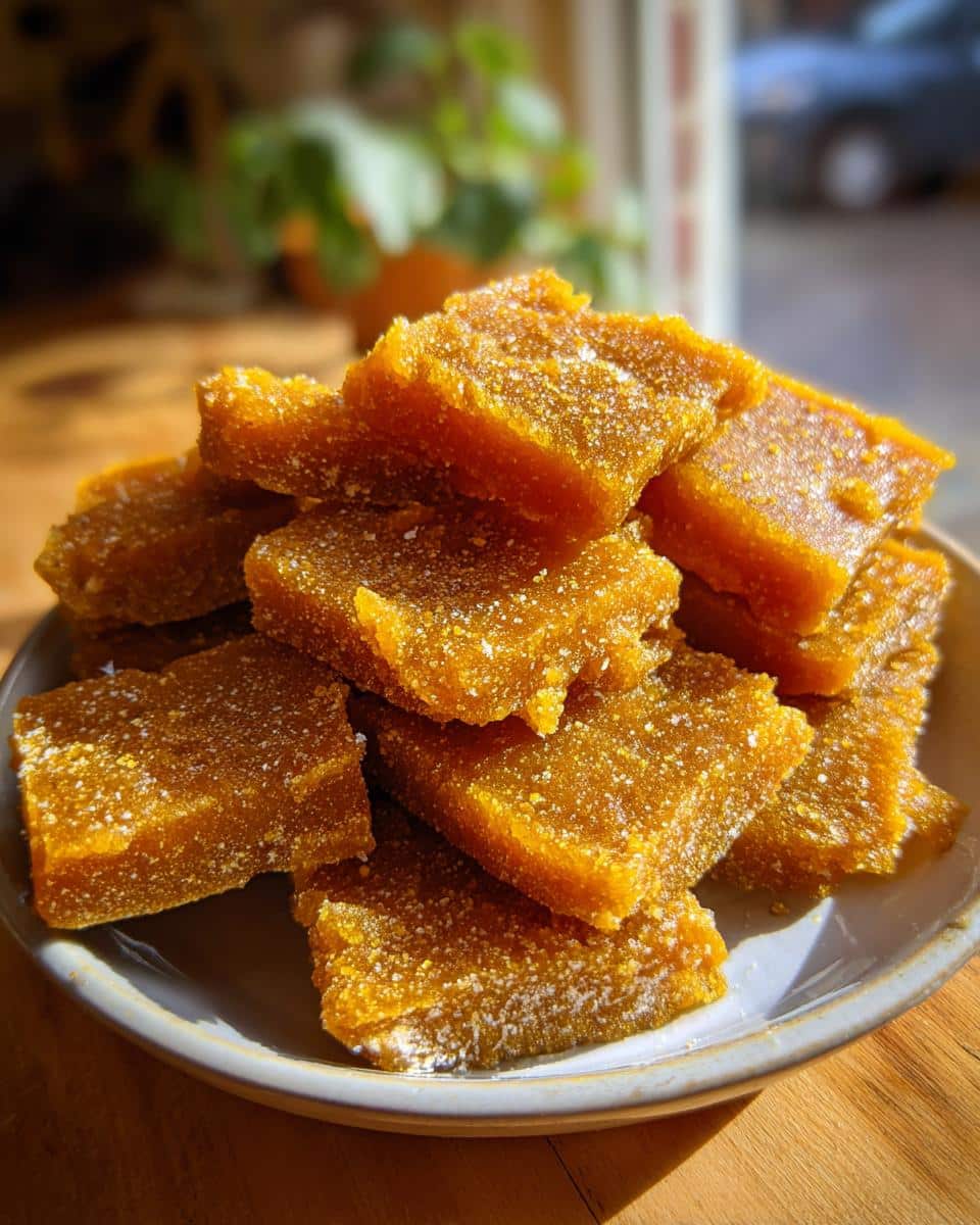 A stack of homemade 2-Ingredient Pumpkin Dog Treats on a plate, ready to be served to your furry friend.