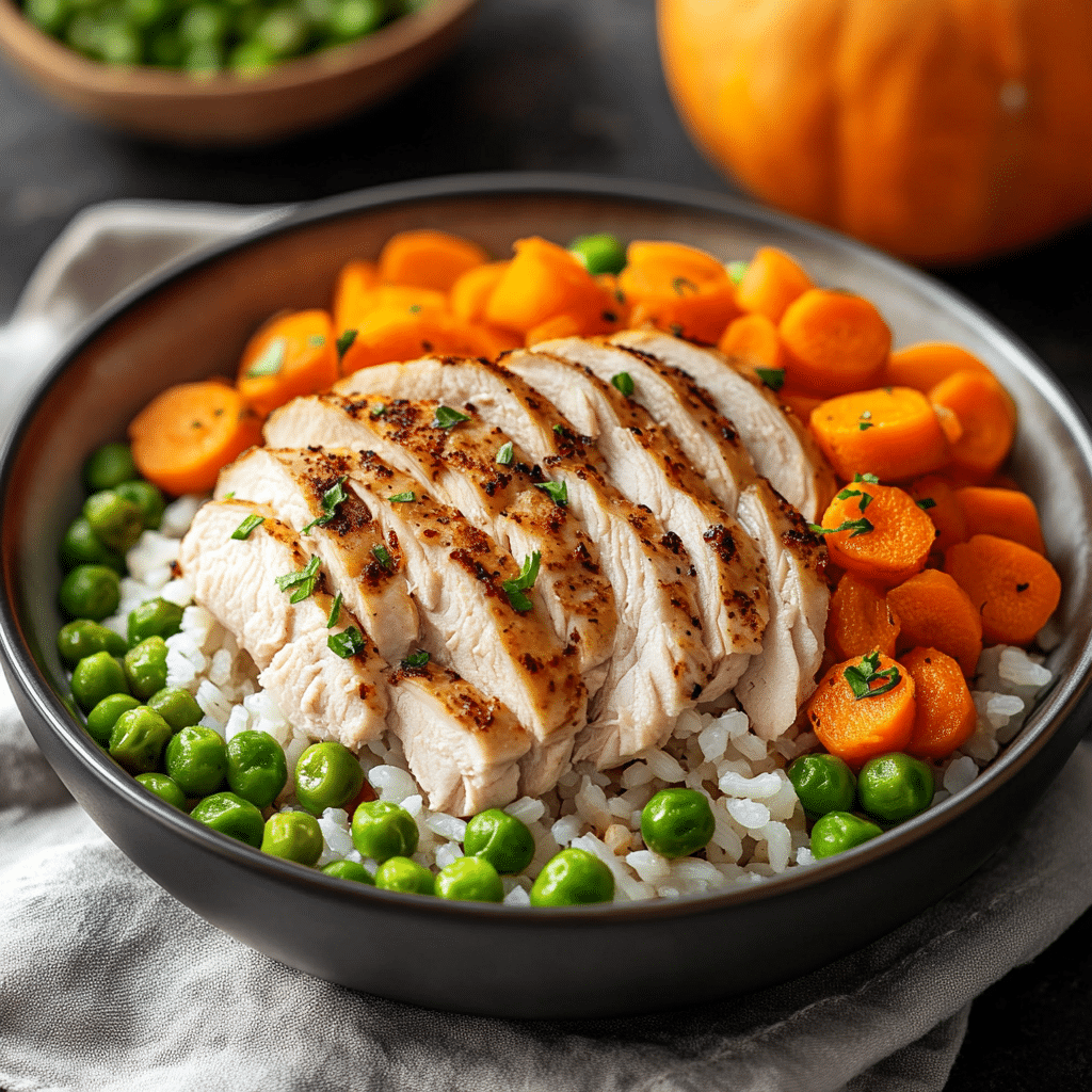 lilya blogging Chicken Rice with Carrots Peas and Pumpkin for f7484697 dd40 4718 8b57 9a742f78bdbb 3