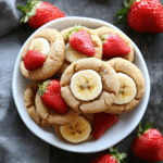 Strawberry Banana Dog Cookies