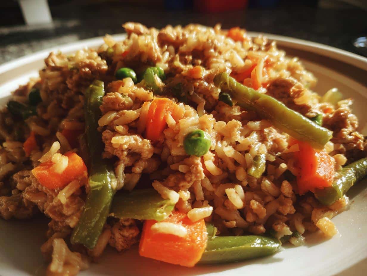 Amazing Homemade Turkey & Rice Dog Recipe