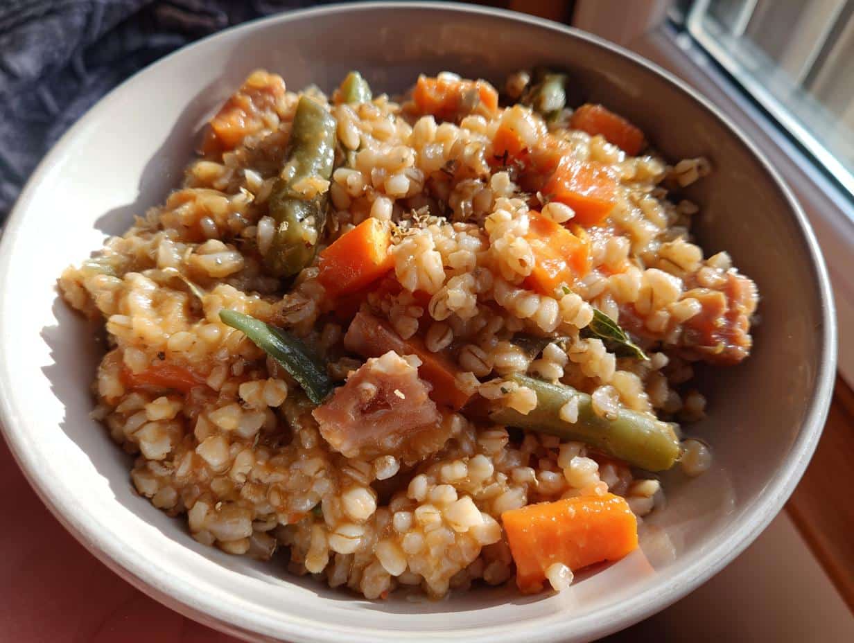 Amazing One-Pot Turkey & Barley Dog Meal