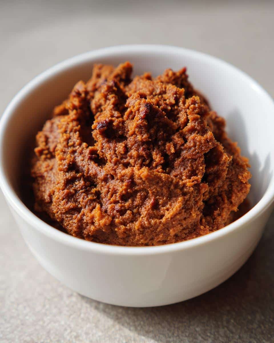 A bowl filled with soft chicken liver & veggie puppy meal, prepared and ready to serve.