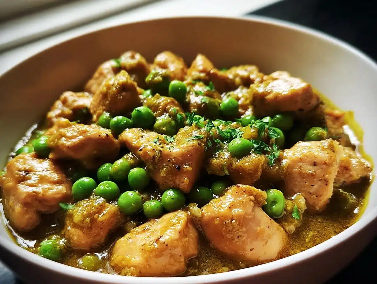 Amazing 30-Minute Green Pea Chicken Balance Bowl