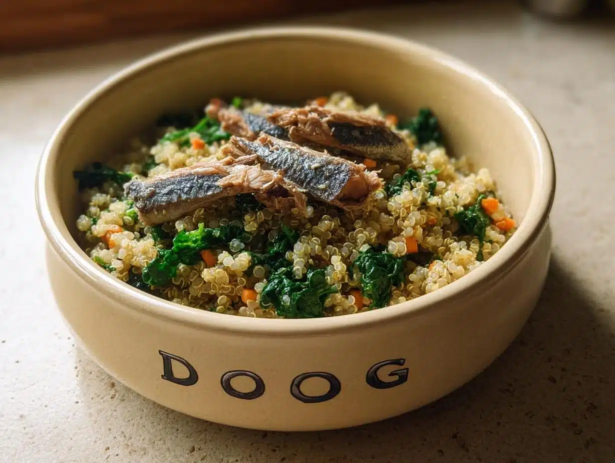 Sardine Quinoa Stamina Bowl: 1 Amazing Fuel