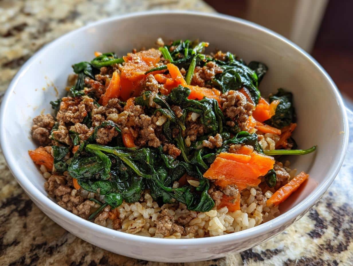 Amazing 3-Meat Turkey-Free Mixed Meat Dog Bowl