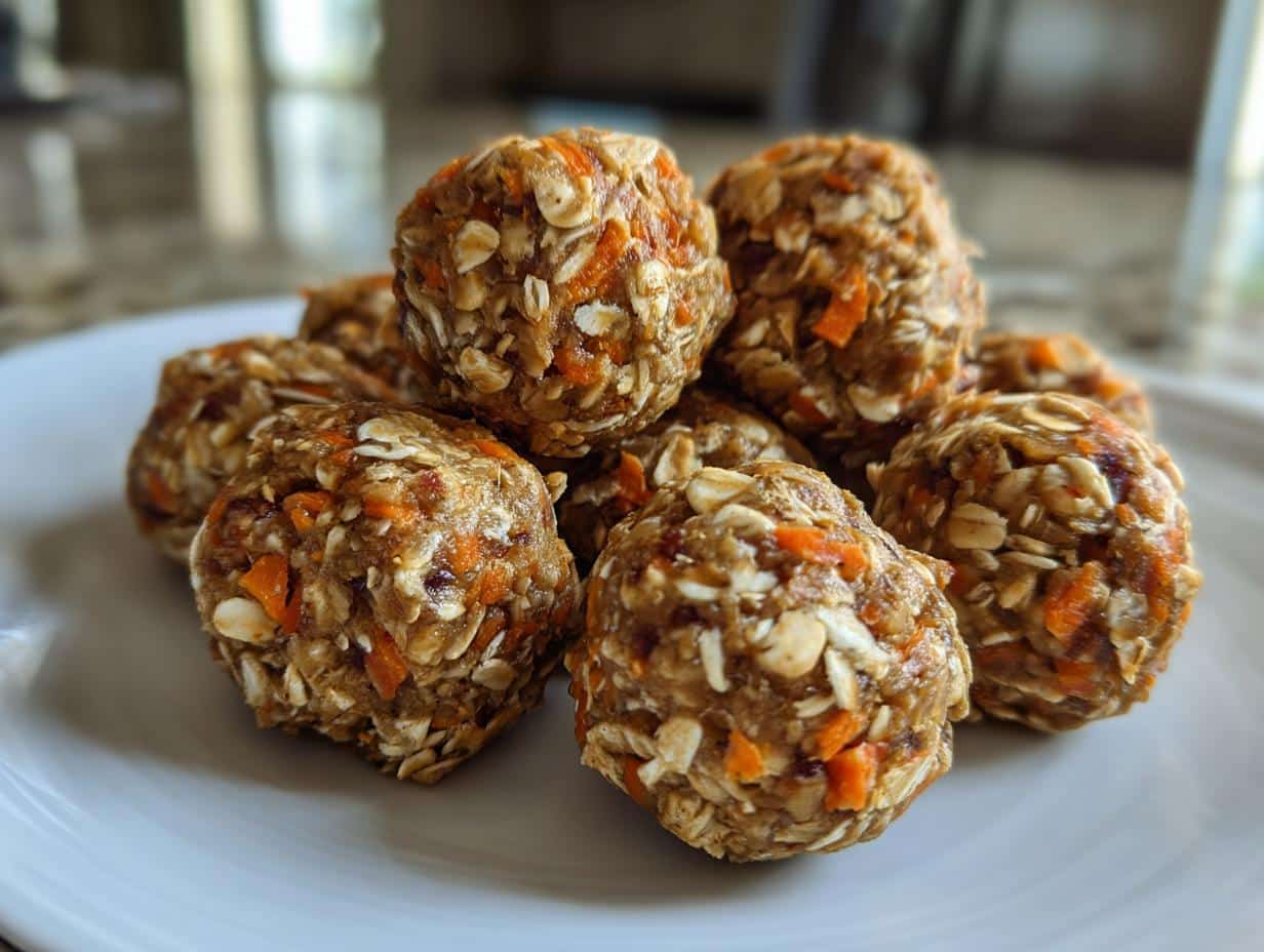 Superb 15-Min apple carrot and peanut butter bites