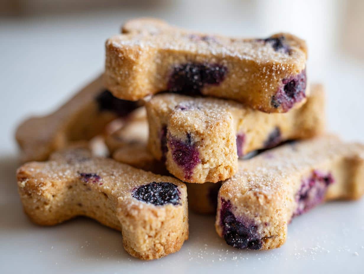 Amazing 30 Blueberry Coconut Oil Dog Treats