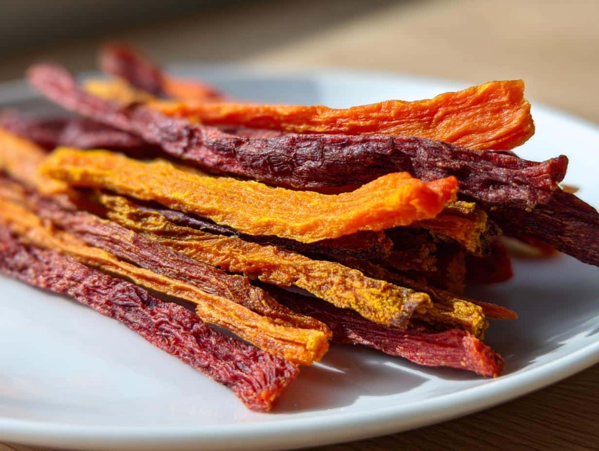 Amazing 2-Ingredient Carrot and Sweet Potato Chews for Dogs