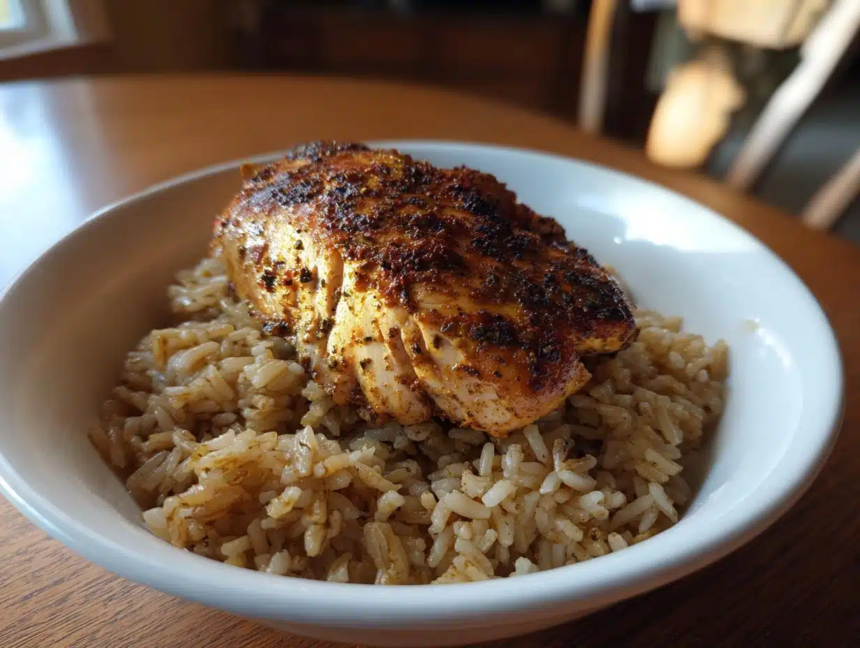 5-Step Chicken and brown rice Secret Supper
