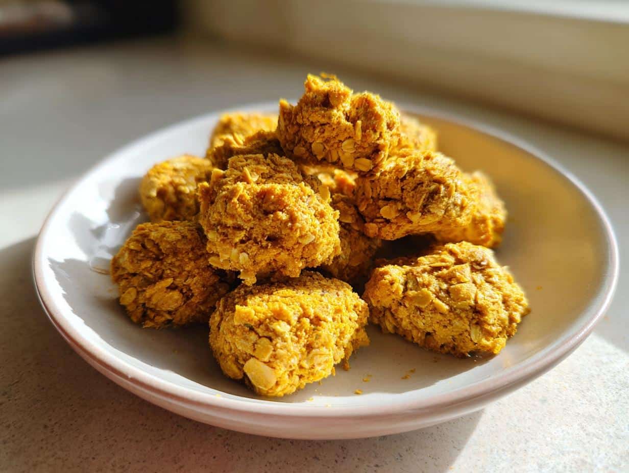 Amazing 24 Dehydrated Pork, Oat & Turmeric Cookies