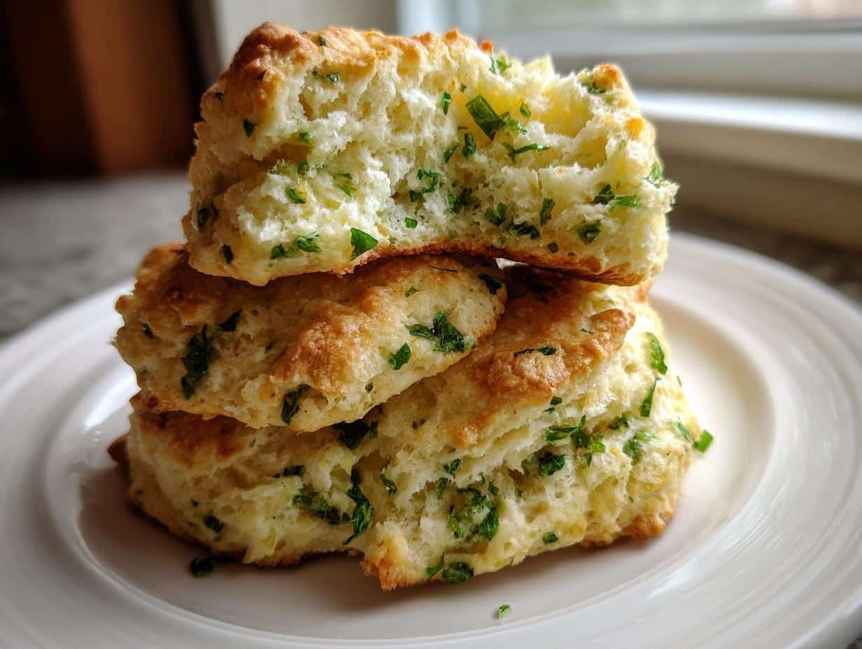 Amazing 8 Mint and parsley biscuits now