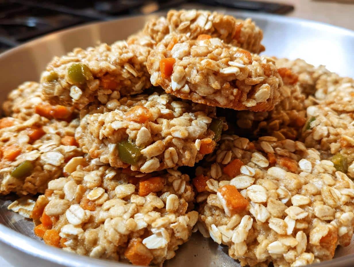 Amazing Peanut butter oat biscuit for dog 30