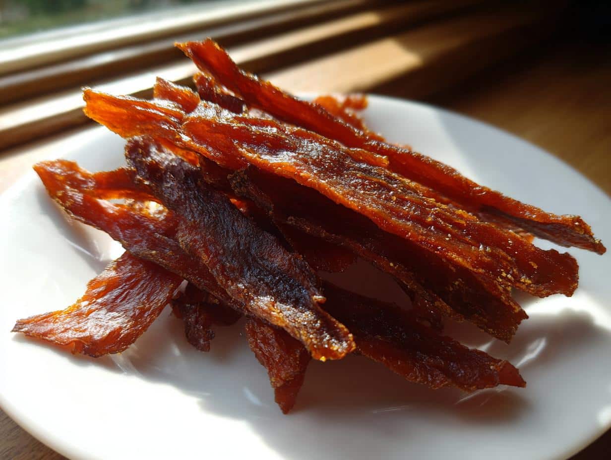 Amazing sweet potato jerky trips: 6-hour chew