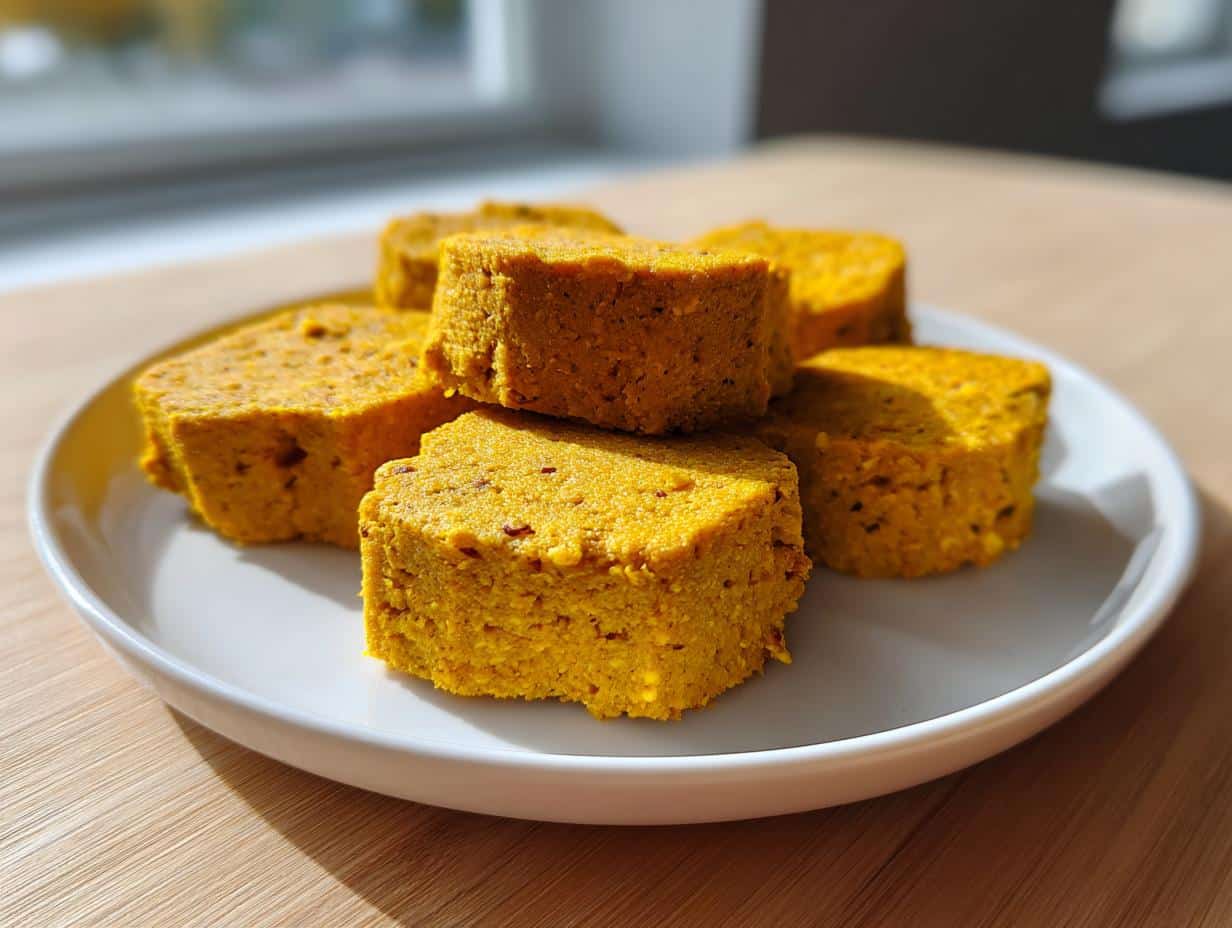 Amazing 100-Calorie Pumpkin Turmeric Dog Treats