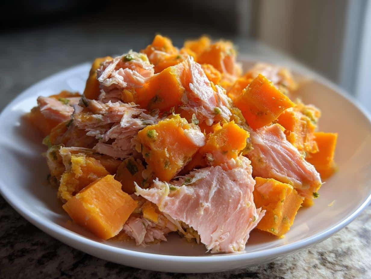 Amazing 7-Ingredient Salmon & Sweet Potato Stars