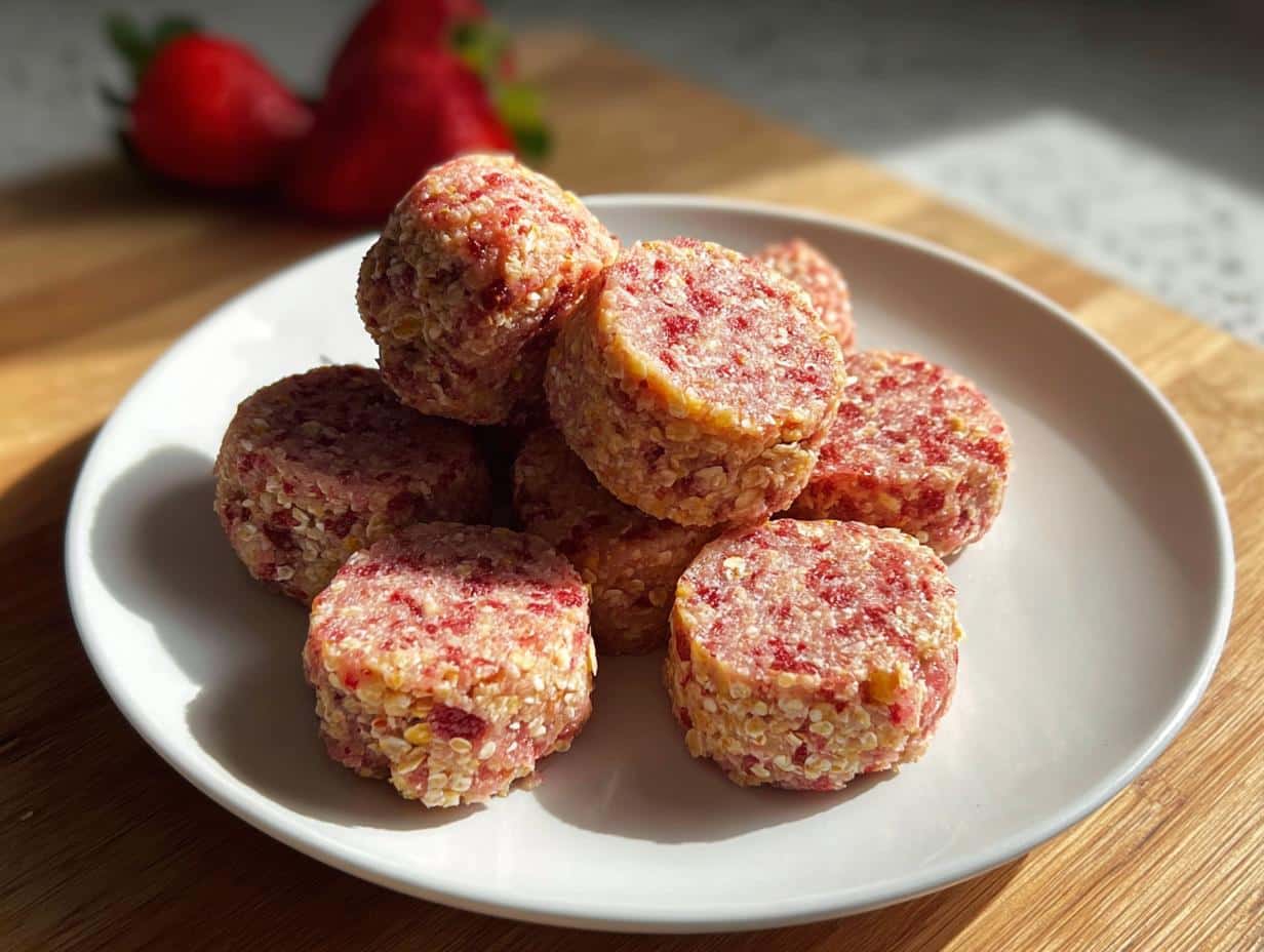 Amazing 35-min Strawberry & Oat Nibbles for Dogs