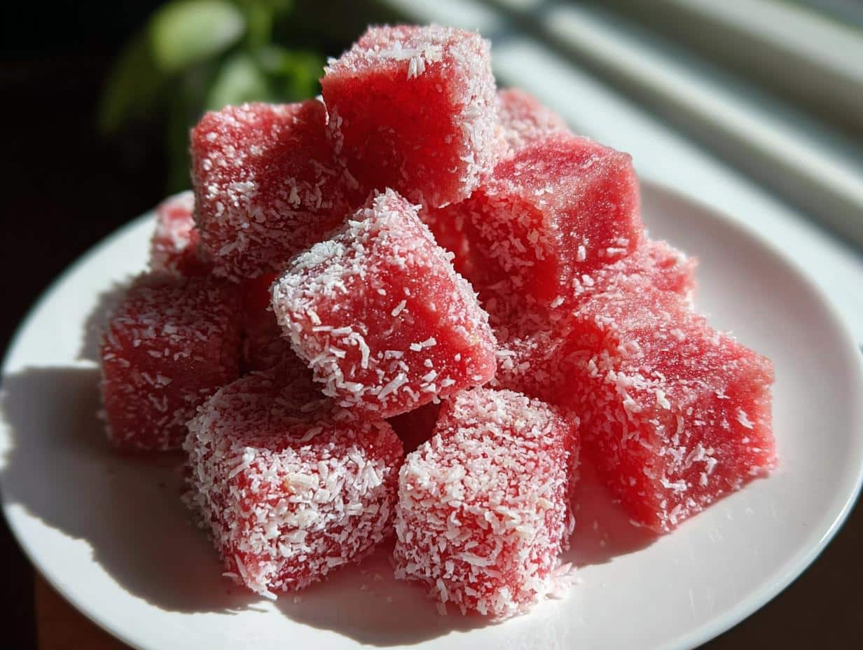 Amazing 3 Watermelon coconout freeze bites