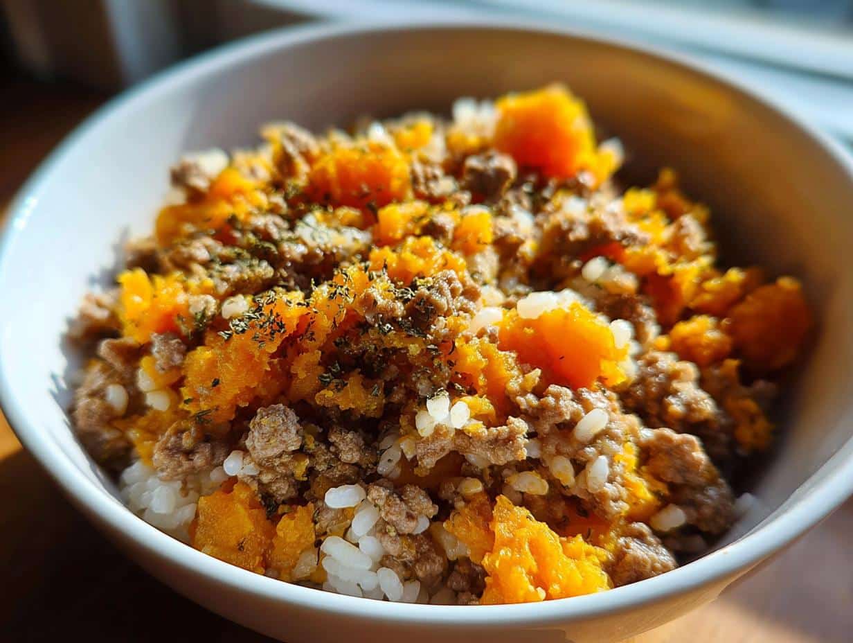 Amazing 1-Pot Beef & Pumpkin Mini-Batch Dog Food