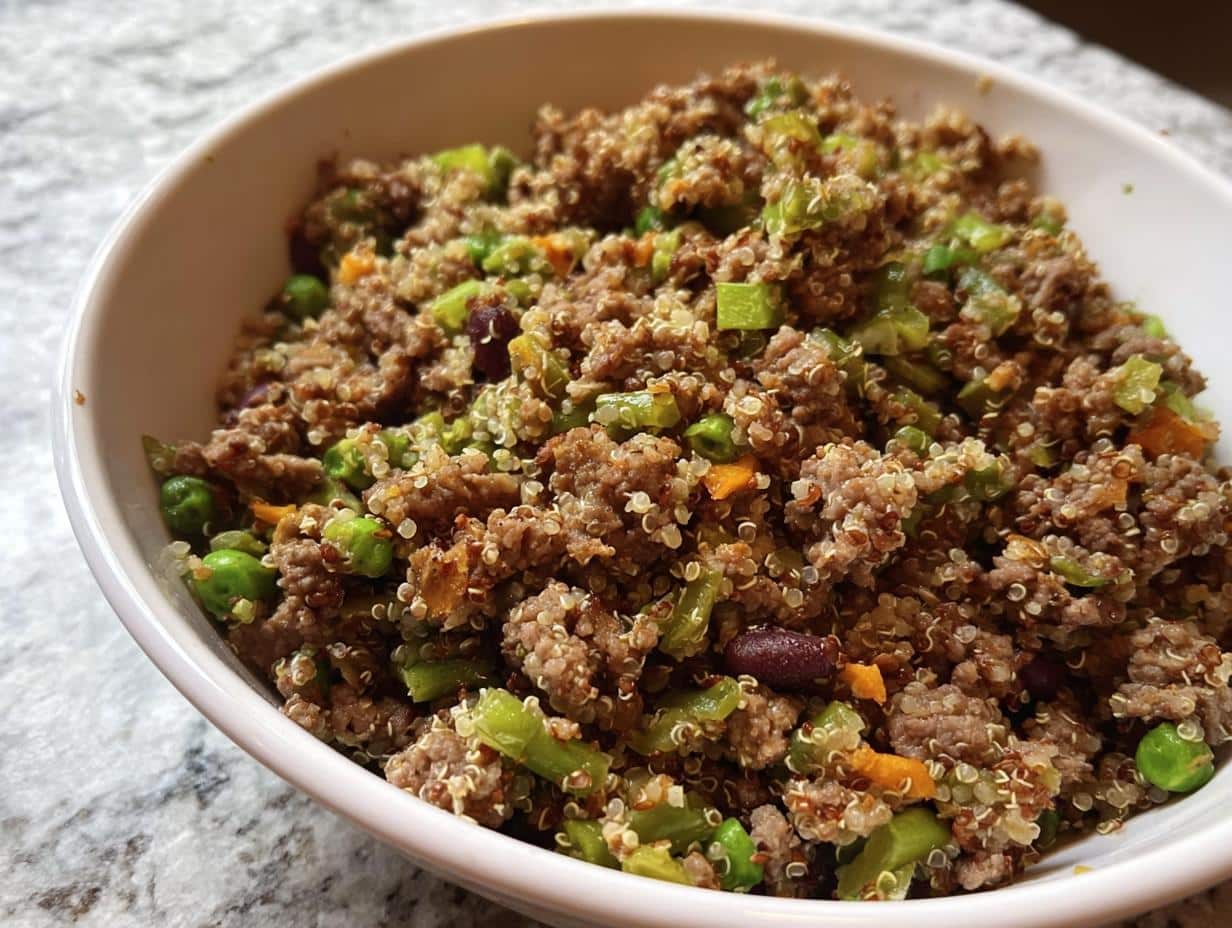 Amazing 9 Ingredient Beef, Quinoa Dog Food