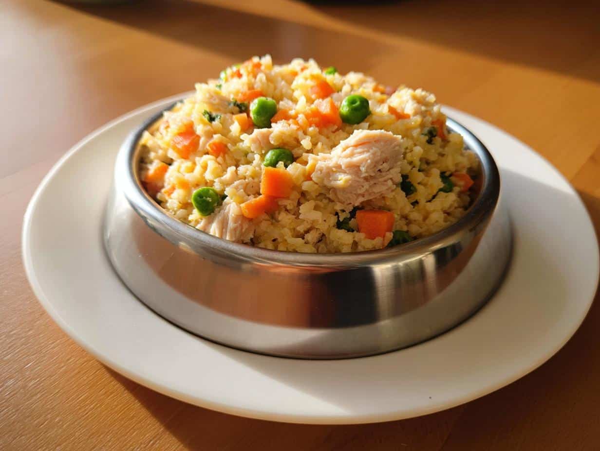 Amazing Chicken and Rice Delight Dog recipe 6 servings