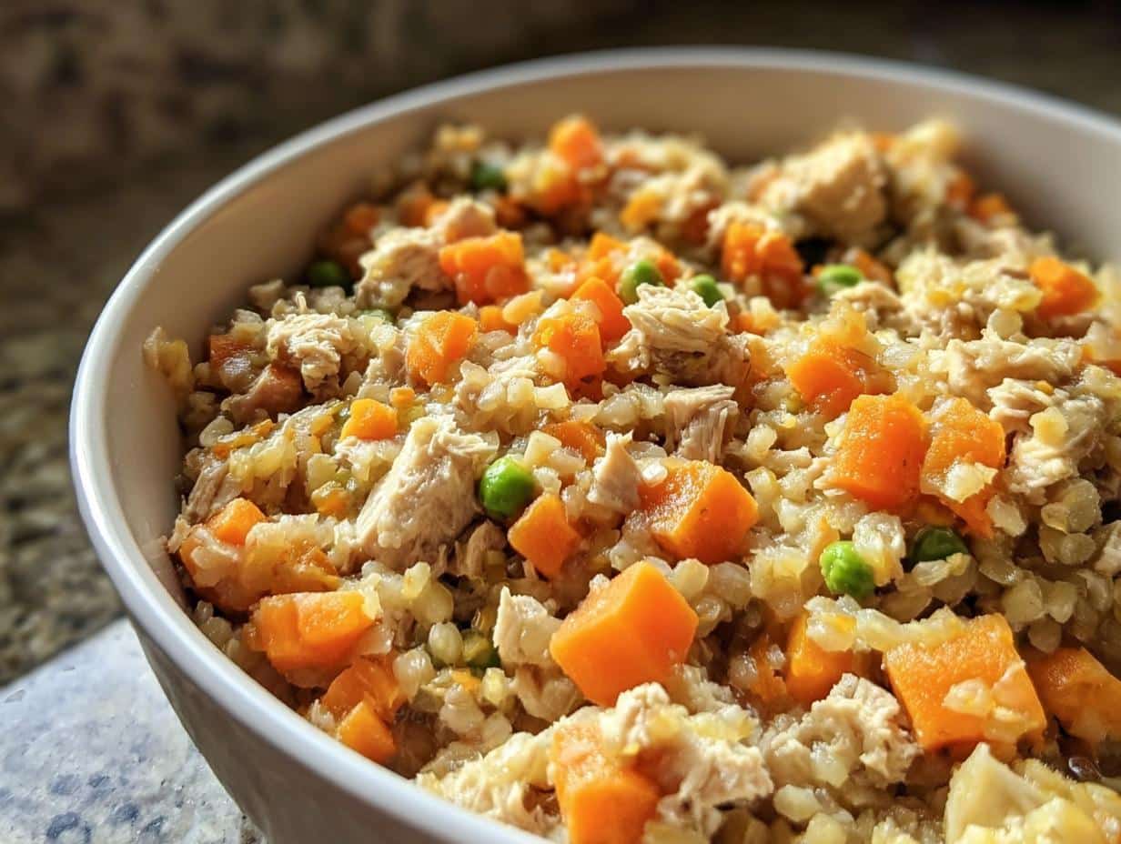 Amazing 6 Chicken, Lentils & Carrots Homemade Dog Food