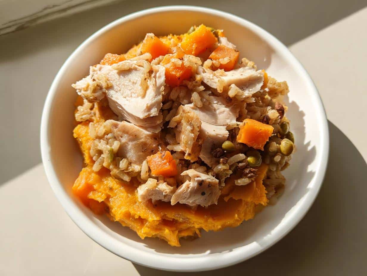 Amazing Chicken, Pumpkin and Oats Farmer’s Dog Food Recipe