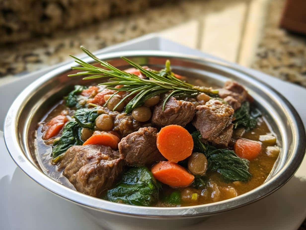 Amazing 1 Grain-Free Lamb Stew for Dogs