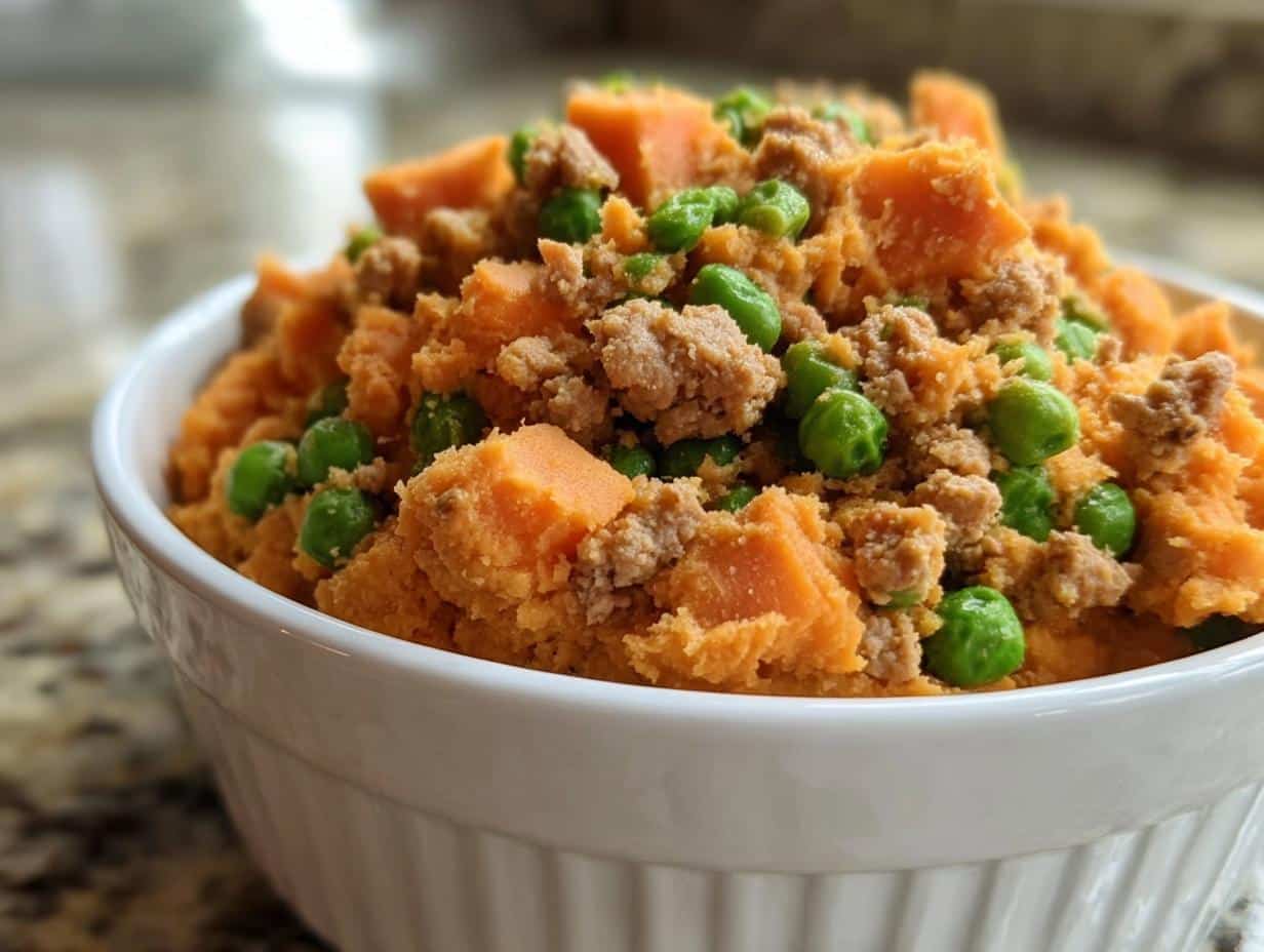 Easy 3-Step March Turkey, Sweet Potato & Peas Dog Food