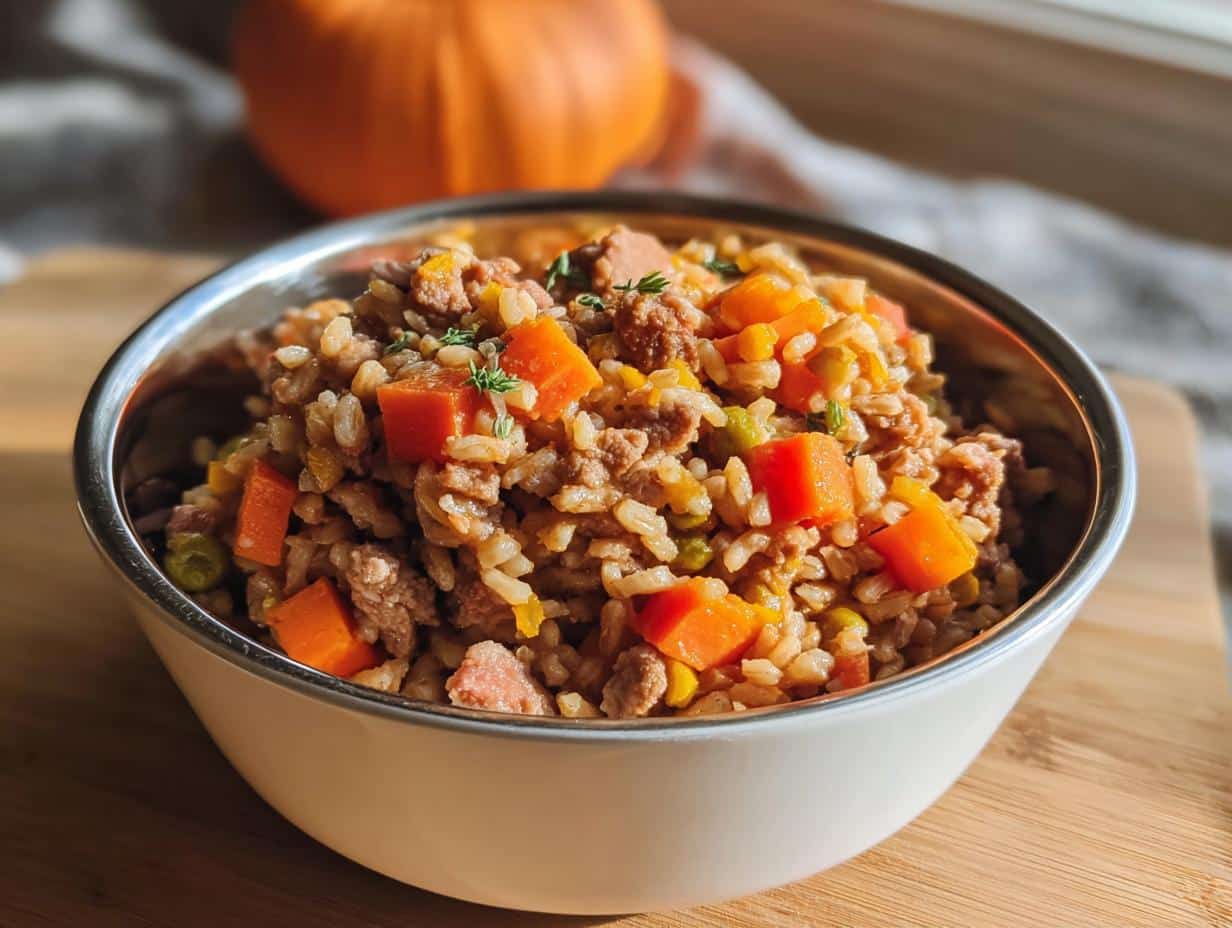 Amazing Pumpkin and Beef Farmer’s Dog Food Recipe