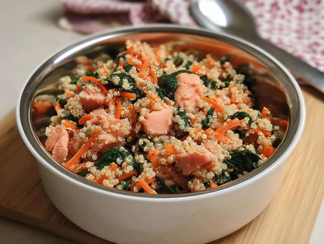 Amazing Salmon & Quinoa Puppy Food in 6 Steps