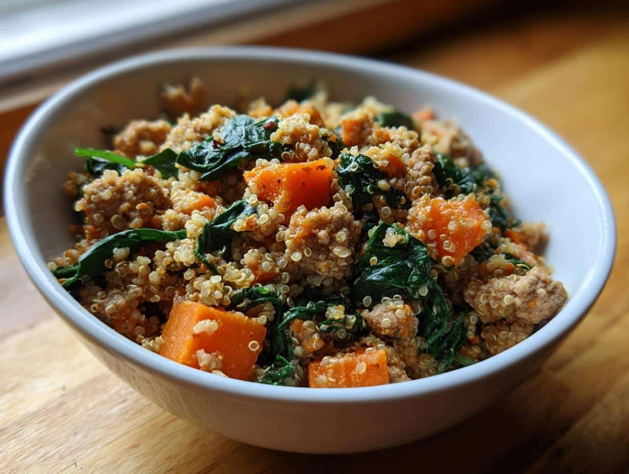 Amazing 7-Day Turkey and Quinoa Bowl Dog recipe