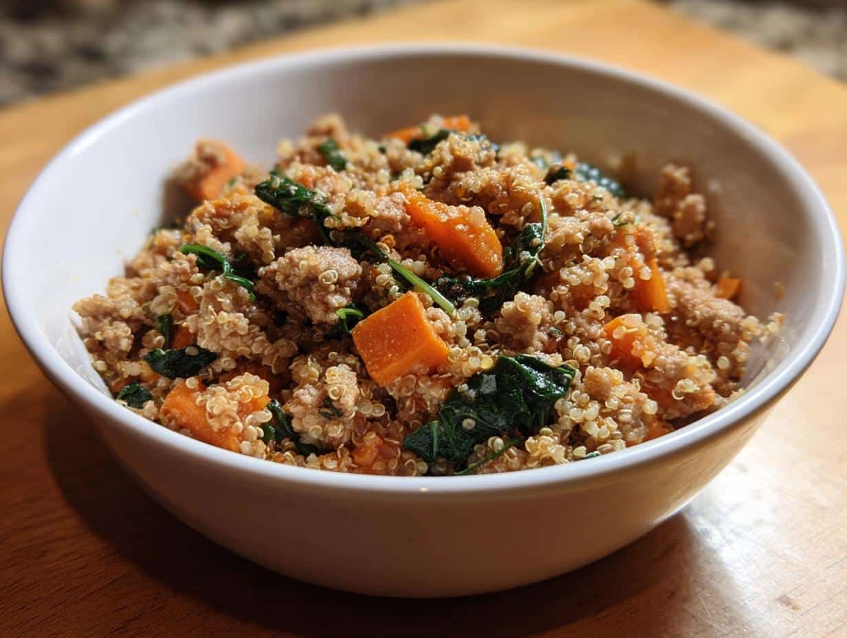 Amazing 7-Day Turkey, Quinoa & Carrots Homemade Dog Food