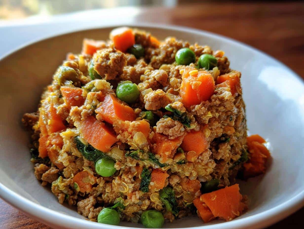 Amazing Turkey and Quinoa Farmer’s Dog Food Recipe