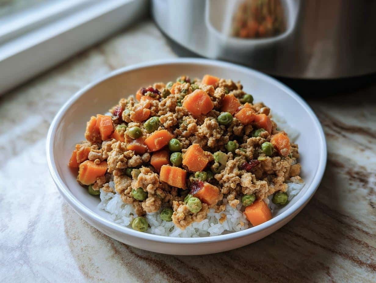 Amazing 1 Turkey & Veggie Dog Food recipe for Puppies