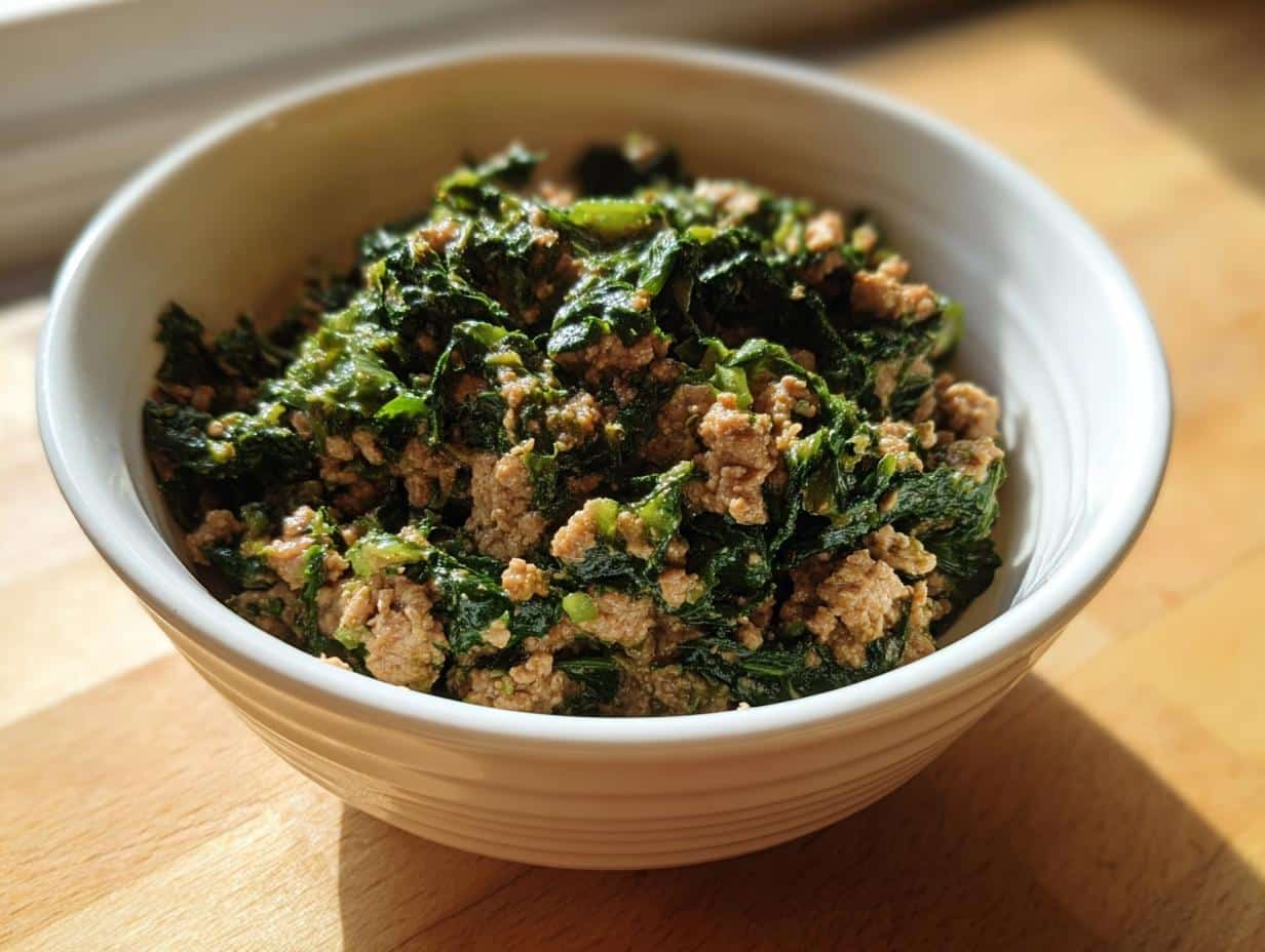 Amazing 7-Minute Venison, Millet & Spinach Dog Food