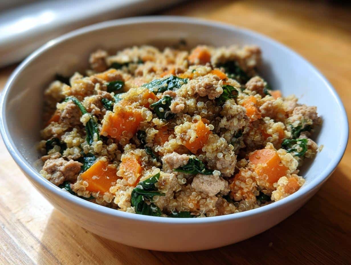 Vet-Approved Beef, Quinoa & Green Bean Dog Food 1