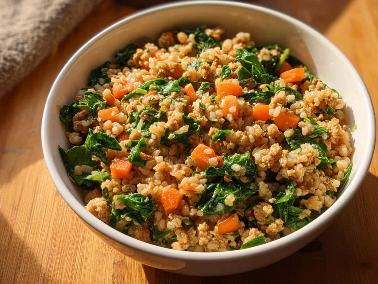 Amazing 6-Ingredient Vet-Approved Turkey Dog Food