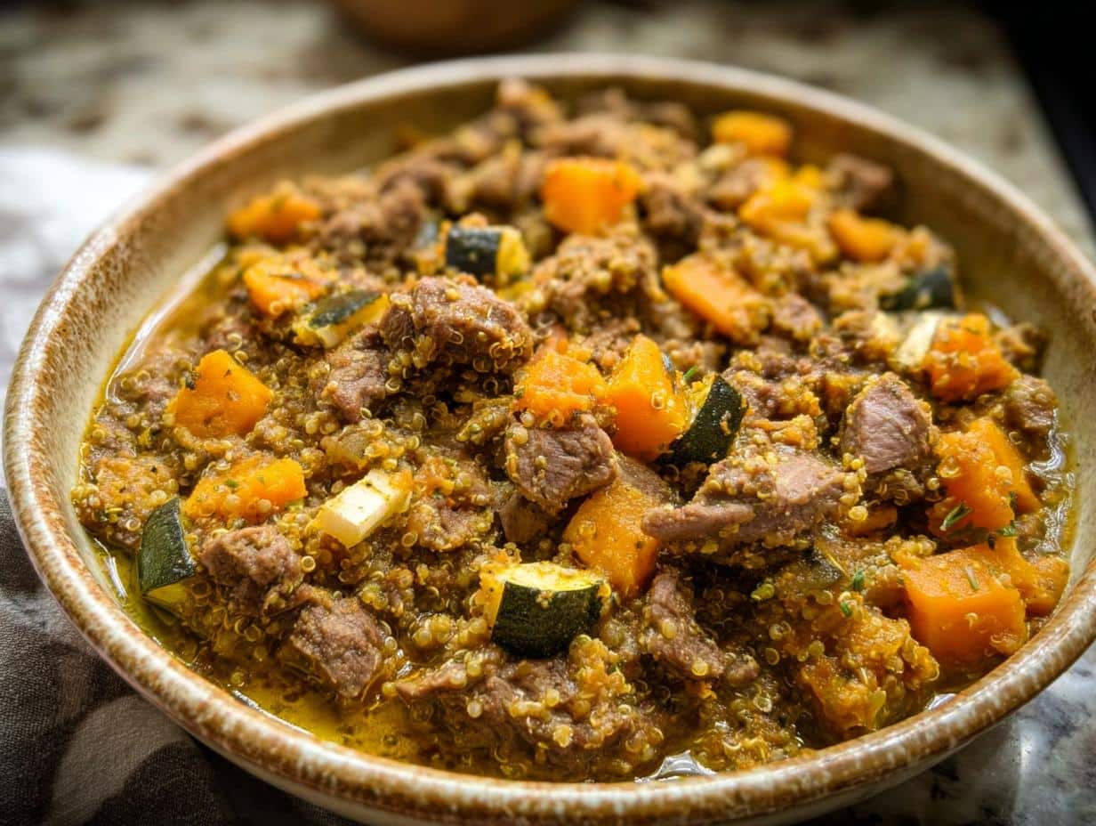 Amazing Goat, Quinoa & Beets Dog Food Recipe