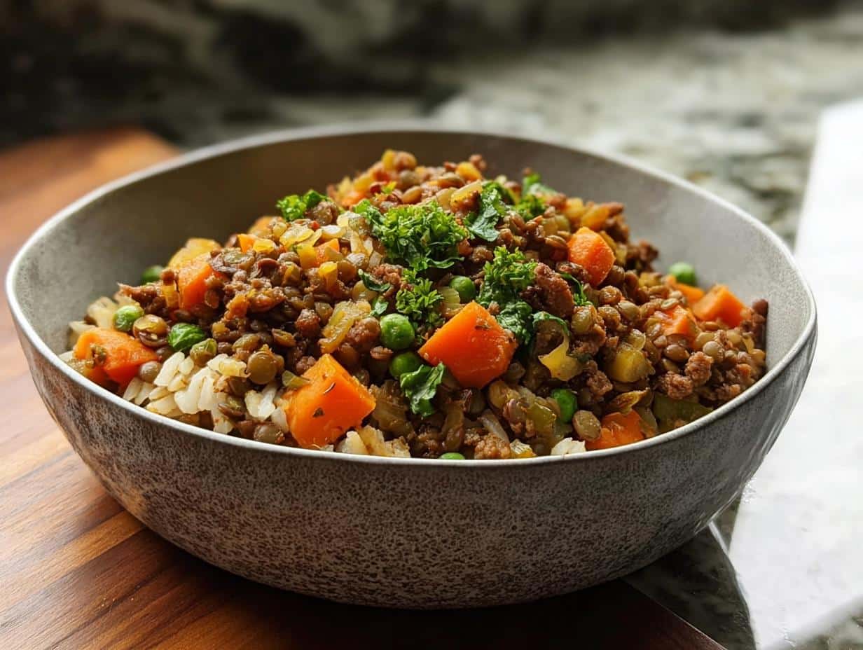 Amazing Turkey, Lentils & Pumpkin Dog Food Recipe